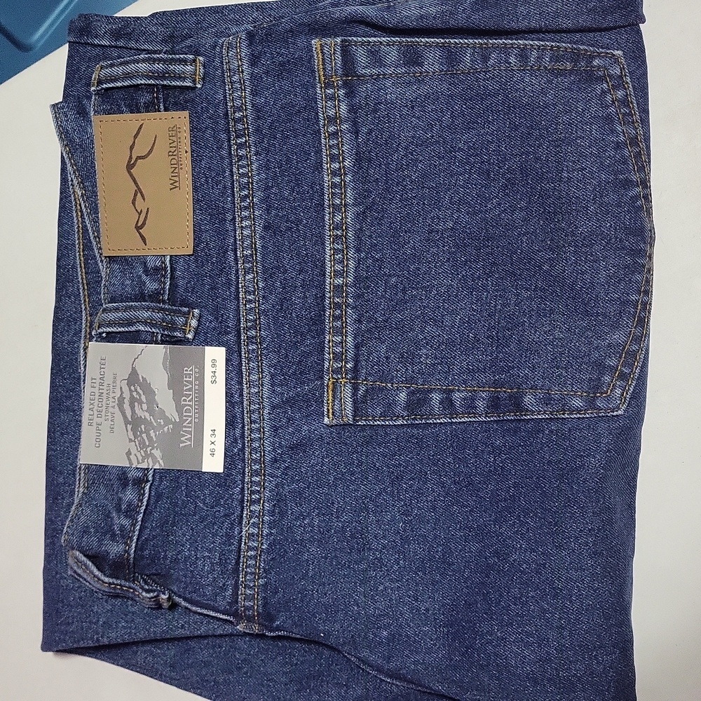 Wind River Stonewash Jeans, 46" x 34" NWT